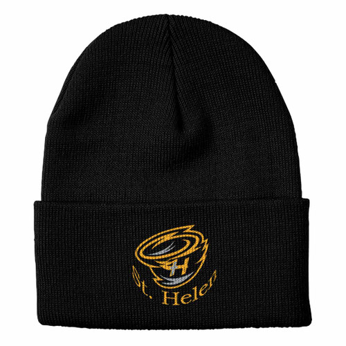 HLN Everyday Knit Cuff Toque - Black (HLN-051-BK.SN-C100-BLA-OS)