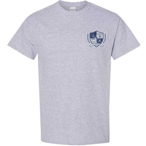 STE Adult Heavy Cotton T-Shirt - Sport Grey (Design 2) (STE-017-SG)