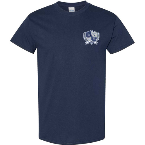 STE Adult Heavy Cotton T-Shirt - Navy (Design 2) (STE-017-NY)