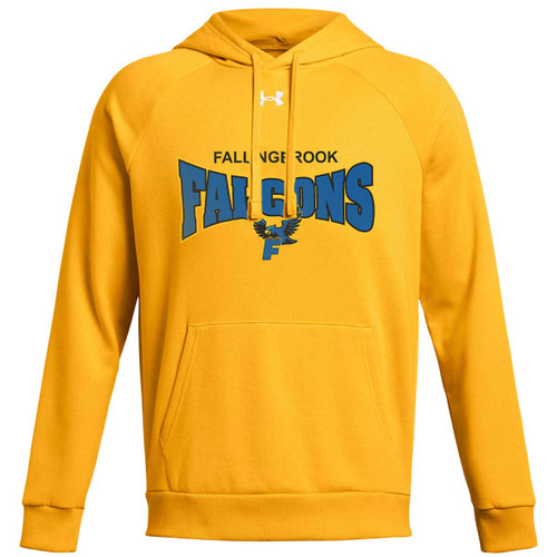 FLB Under Armour Men’s Rival Fleece Hoodie - Gold (FLB-119-GO)
