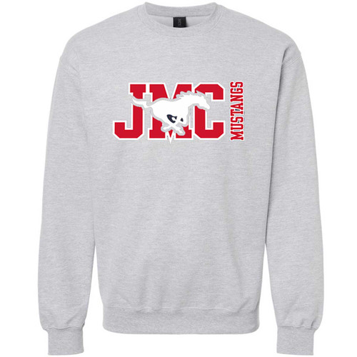 JMC Unisex Softstyle Midweight Crewneck Sweatshirt - Sport Grey (JMC-042-SG)