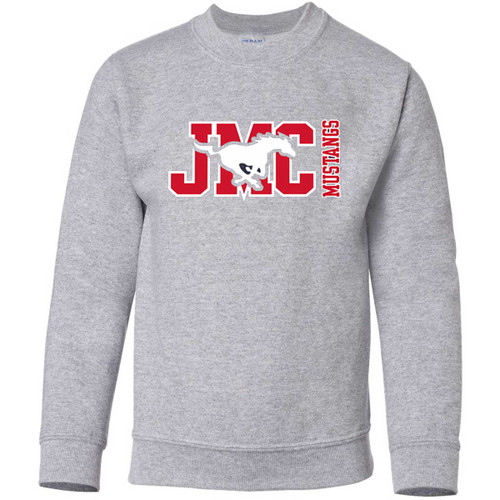 JMC Youth Heavy Blend Crewneck Sweatshirt - Sport Grey (JMC-342-SG)