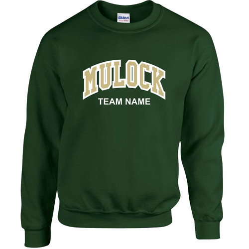 SWM Adult Heavy Blend Fleece Crewneck Sweatshirt - Forest (SWM-016-FO)