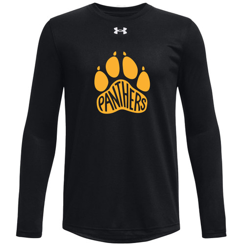 PIX UA Youth Long Sleeve Tech Team T-Shirt - Black (PIX-311-BK)