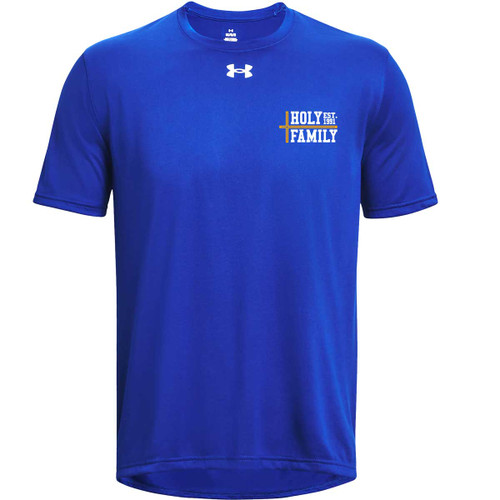 HFS Under Armour Men’s Tech Team Short Sleeve Tee with Faith Logo - Royal (HFS-127-RO)