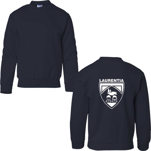 LES Youth Heavy Blend Crewneck Sweatshirt (Design 2 )- Navy (LES-315-NY) 
