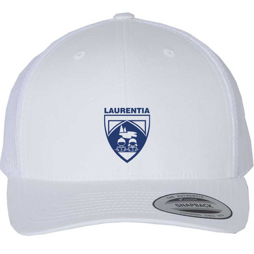 LES Retro Trucker Cap - White (LES-051-WH.SS-6606-WHI-OS) 