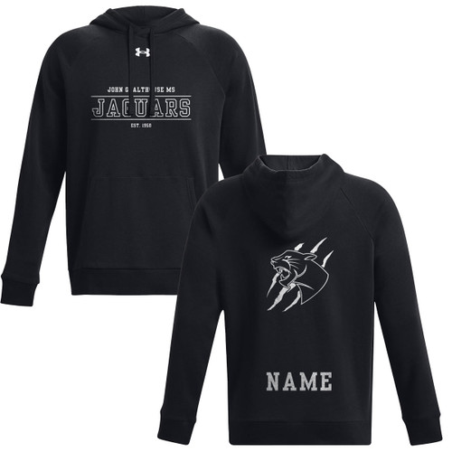 JGA UA Men’s Rival Fleece Hoodie - Black (Design 1) (JGA-107-BK) JGA UA Men’s Rival Fleece Hoodie - Black (Design 1) (JGA-107-BK)