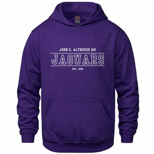 JGA Youth Pullover Hooded Sweatshirt - Purple (Design 2) (JGA-308-PU) JGA Youth Pullover Hooded Sweatshirt - Purple (Design 2) (JGA-308-PU)