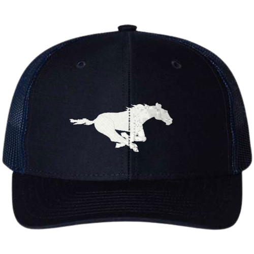 JMC Richardson Youth Snapback Trucker Cap - Navy (JMC-053-NY.SS-112Y-NAV-ADJ)