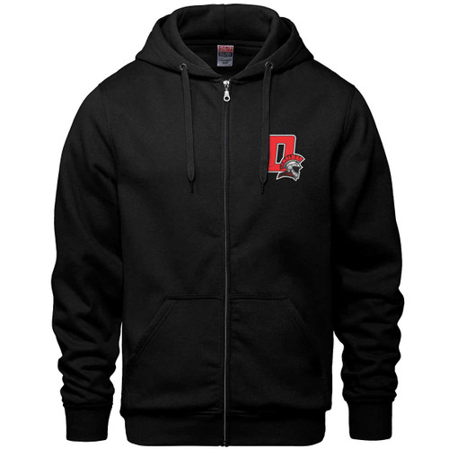 DUN Surfer Adult Full Zip Sweatshirt - Black (DUN-036-BK) DUN Surfer Adult Full Zip Sweatshirt - Black (DUN-036-BK)