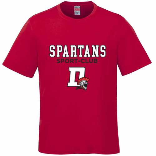 DUN Ring Spun Cotton Adult T-Shirt - Red (DUN-045-RE)