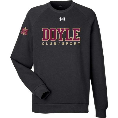 MDC Men's UA Rival Crew - Black (MDC-112-BK)