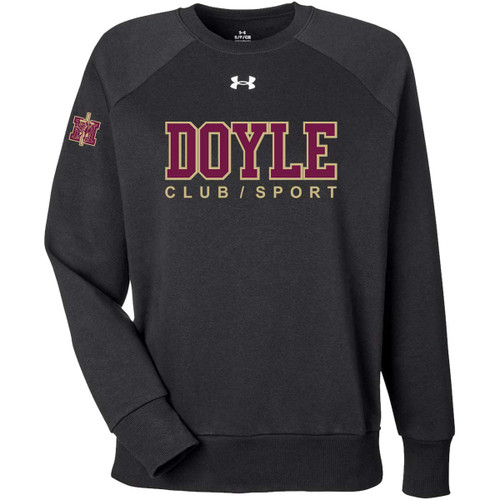 MDC Women's UA Rival Crew - Black (MDC-212-BK)