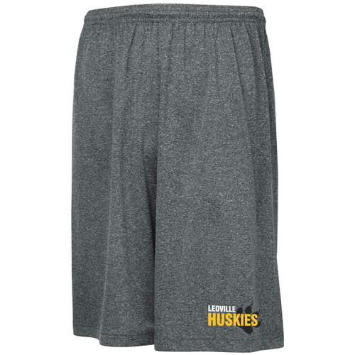 LEO Adult Pro Team Shorts - Graphite Heather Grey (LEO-018-GP)