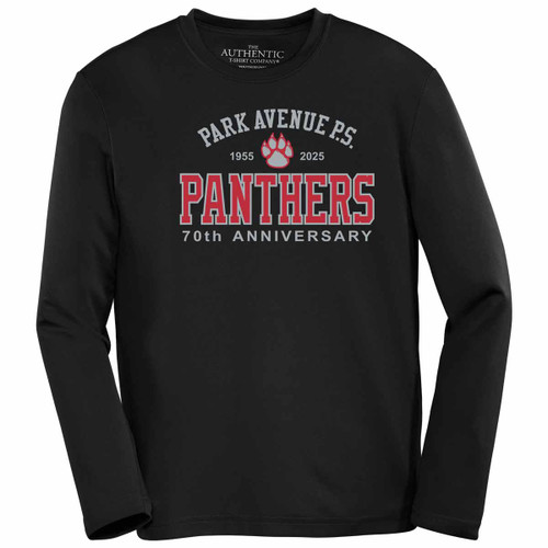PAS Pro Team LS Youth T-shirt with 70th Anniversary Logo - Black (PAS-318-BK) PAS Pro Team LS Youth T-shirt with 70th Anniversary Logo - Black (PAS-318-BK)