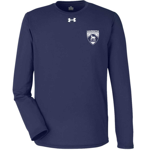 LES UA Tech Team Men’s Long Sleeve - Navy (Design 2) (LES-131-NY)