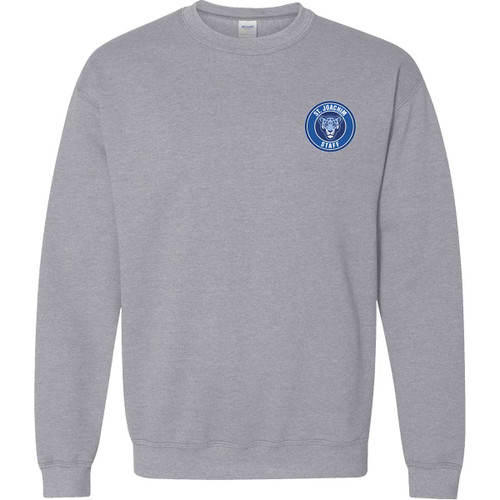 JOC Adult Heavy Blend Crewneck Sweatshirt - Sport Grey (Staff) (JOC-007-SG) JOC Adult Heavy Blend Crewneck Sweatshirt - Sport Grey (Staff) (JOC-007-SG)