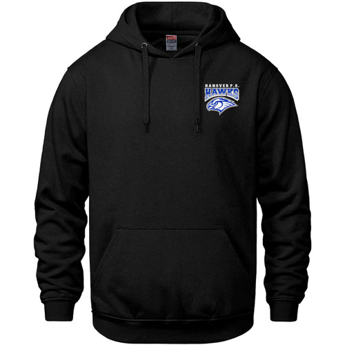 HNO Adult Pullover Hoodie - Black (HNO-009-BK)