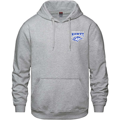 HNO Adult Pullover Hoodie - Athletic Grey Heather (HNO-009-AH)