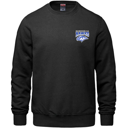 HNO Adult Crewneck Sweatshirt - Black (HNO-011-BK)