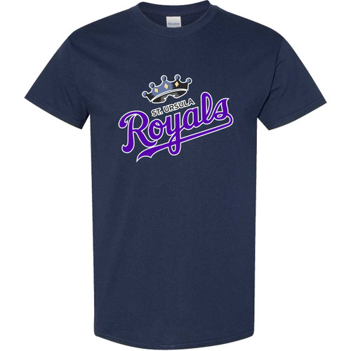 SUS Adult Heavy Cotton T-Shirt - Navy (SUS-001-NY)