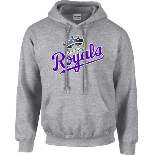 SUS Adult Heavy Blend Hooded Sweatshirt - Sport Grey (SUS-003-SG)