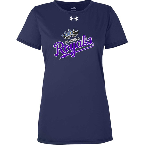 SUS Under Armour Women’s Team Tech Short Sleeve Tee - Navy (SUS-205-NY)