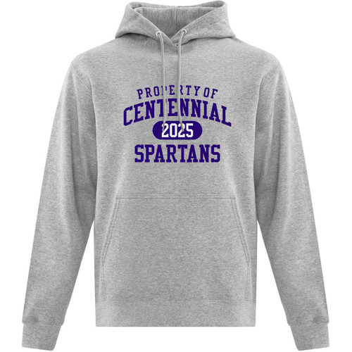 CCV Adult Everyday Fleece Hoodie - Athletic Heather (Student) (CCV-009-AH)