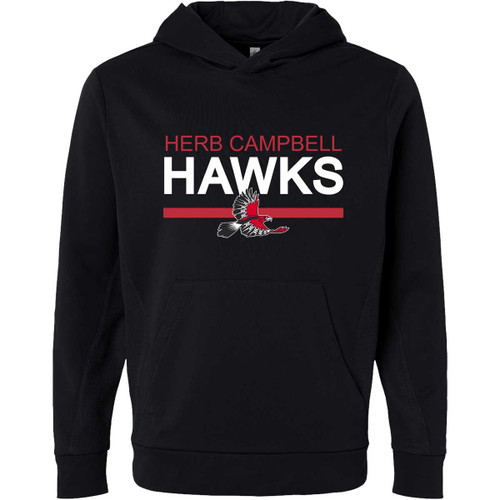 HCP Adult Squad Tech Fleece Hoodie - Black (Staff) (HCP-038-BK)