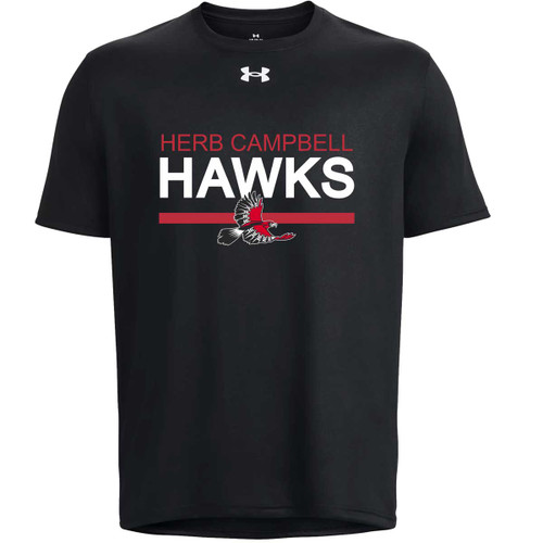 Under Armour Men’s Team Tech Short Sleeve Tee - Black (Staff) (HCP-141-BK)
