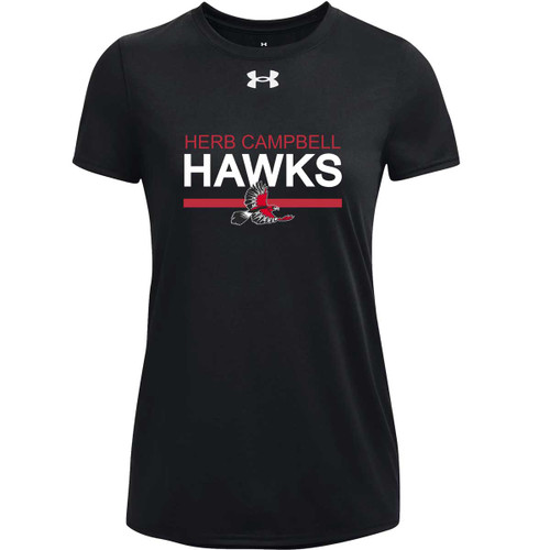 HCP Under Armour Women’s Team Tech Short Sleeve Tee - Black (Staff) (HCP-241-BK)
