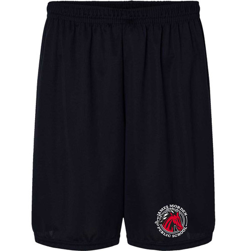 MOR Men’s Octane Shorts with Academic Logo - Black (MOR-113-BK)