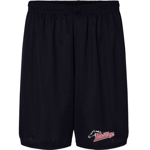 MOR Men’s Octane Shorts with Distressed Logo - Black (MOR-114-BK) 