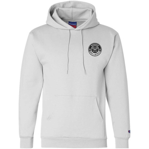 BOS Adult Powerblend Hooded Sweatshirt - White (BOS-001-WH)