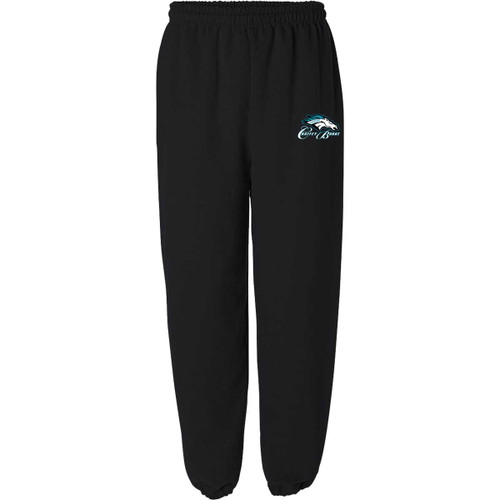 CBE Team 365 Men’s Zone Performance Shorts - Black-Black (Design 4) (CBE-107-BK)