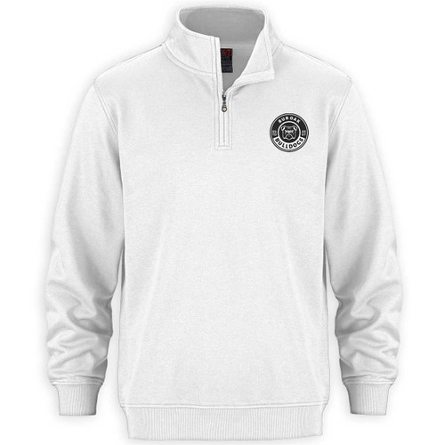 BOS Adult Pullover Hooded Sweatshirt - White