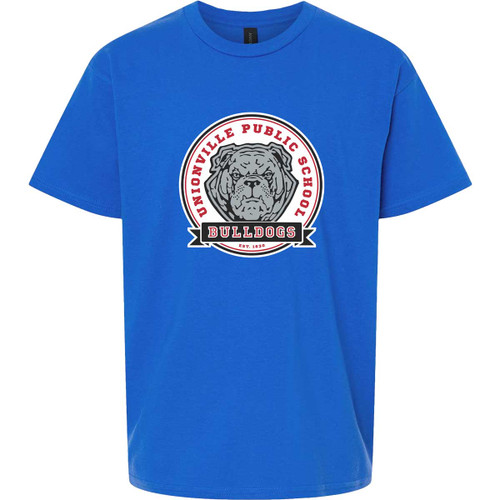 UPS Youth Light Cotton T-Shirt - Royal (UPS-318-RO)