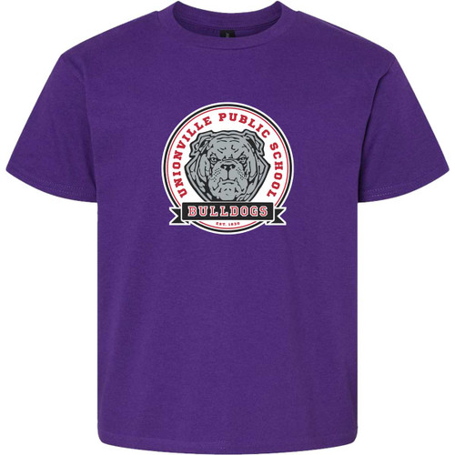 UPS Youth Light Cotton T-Shirt - Purple (UPS-318-PU)