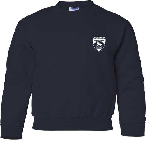 LES Youth Heavy Blend Crewneck Sweatshirt - Navy (LES-336-NY)