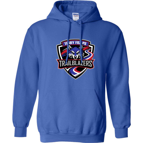 TEF Adult Heavy Blend Hooded Sweatshirt - Royal (New Design) (TEF-014-RO)