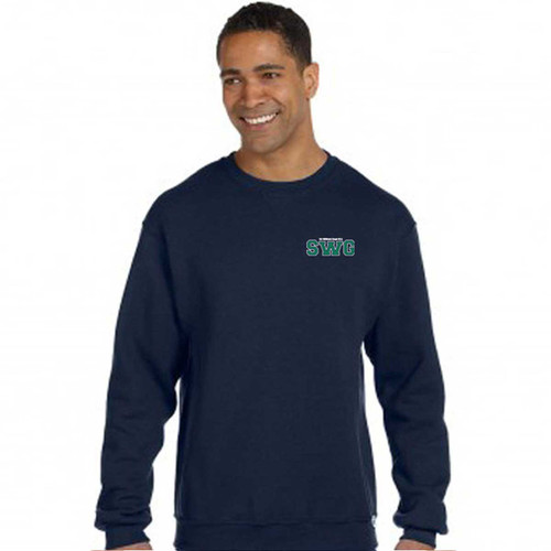 SWG Russell Unisex Dri-Power Fleece Crewneck Sweat shirt - Navy (SWG-CRE2-NY)