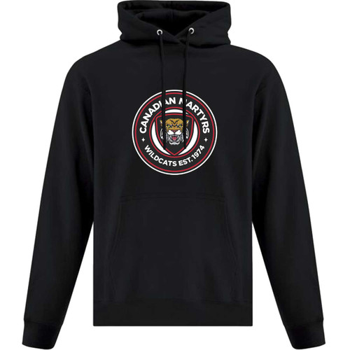 CMC Adult Everyday Fleece Hoodie - Black (CMC-001-BK)