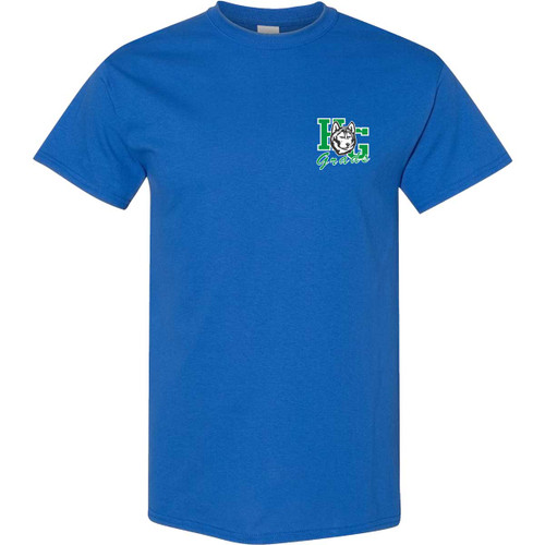 HGS Adult Heavy Cotton T-Shirt - Royal (HGS-003-RO)