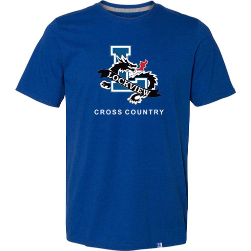 LKV Adult Essential Tee - Royal blue (LKV-013-RO)
