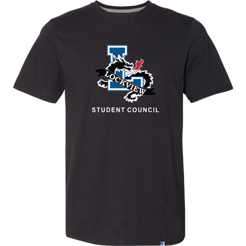 LKV Adult Essential Tee - Black (LKV-014-BK)