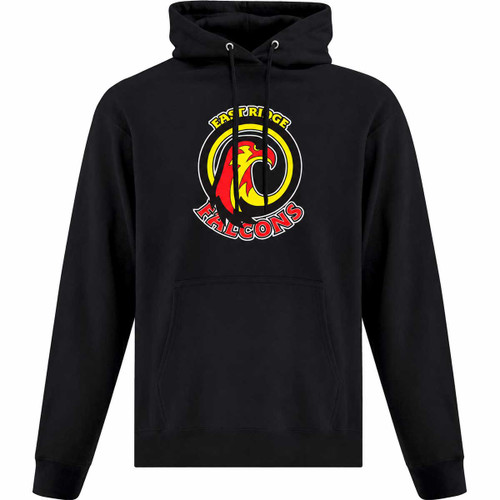 ECS Adult Everyday Fleece Hoodie - Black (ECS-001-BK)