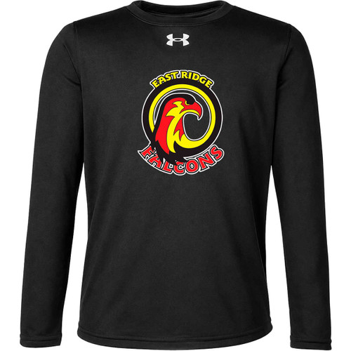 ECS Under Armour Youth Team Tech Long Sleeve Tee - Black (ECS-306-BK)