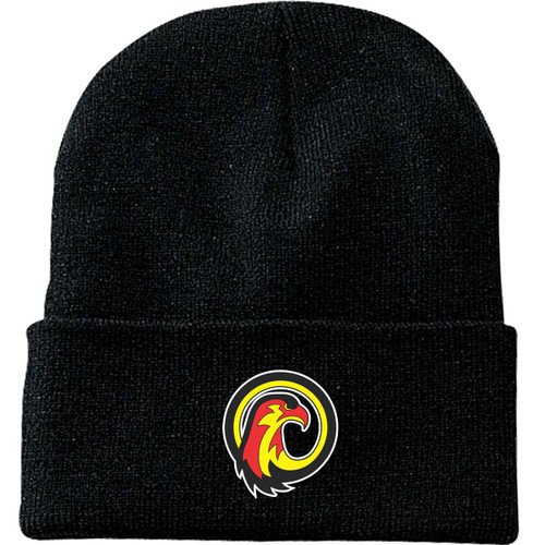 ECS Adult Everyday Knit Cuff Toque - Black (ECS-053-BK)