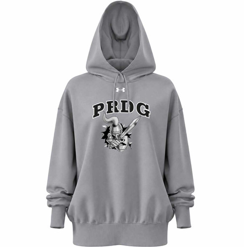 PRG Under Armour Women's Icon Hoodie - Mod Grey (PRG-208-MG)